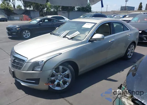 2016 Cadillac Ats Luxury Collection z USA, uszkodzony, nr VIN 1G6AB5RA5G0117061